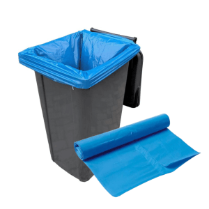 Containerzak kliko blauw 65/25x140 cm