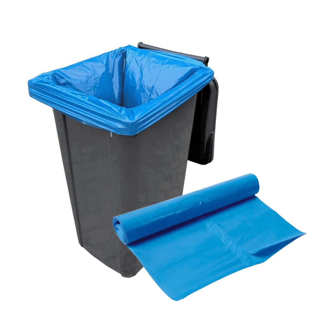 Containerzak kliko blauw 65/25x140 cm