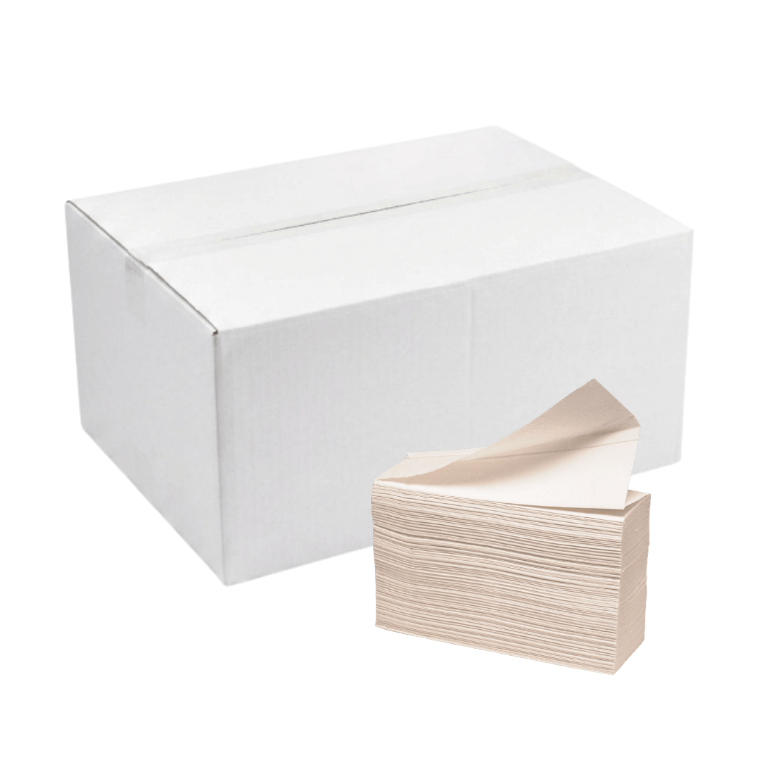 Papieren vouwhanddoek EcoBen Excellent 2-laags 24x20,3cm (4000 stuks)