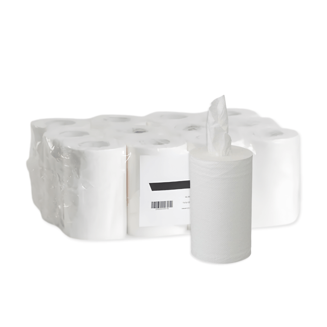Mini poetsrollen 120m - 1 laags (12 rollen)