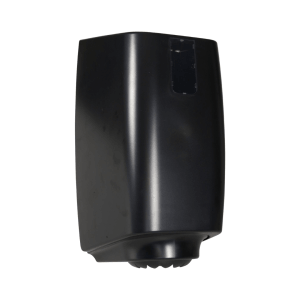 Handdoekroldispenser zwart - mini