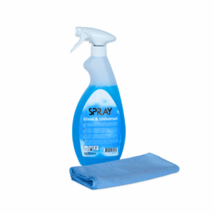 Spray Glas & Universeel incl. glasdoek