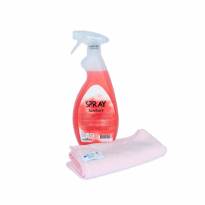 Spray Sanitair incl. doek