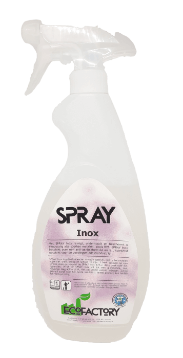 EcoFactory Inox spray Schoonmaakorganisatie Benjamins